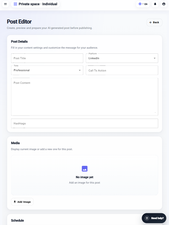 Automatisation réseaux sociaux MessaCraft